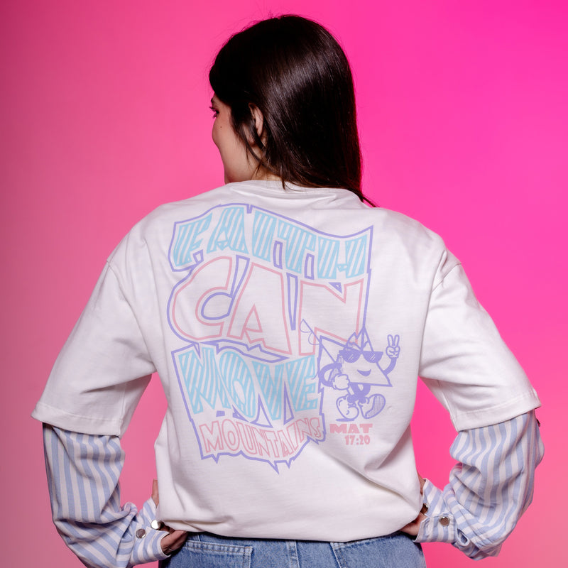 Camiseta "MOUNTAIN" Off-White