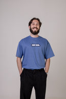 Camiseta "JUST GOD" Azul