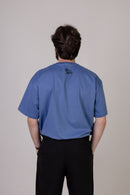 Camiseta "JUST GOD" Azul