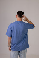 Camiseta Oversized "PREMIUM" Azul