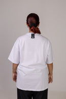 Camiseta Oversized "JSUS" Branco