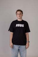 Camiseta Oversized "JSUS" Preto