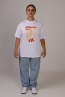 Camiseta Oversized "MIRACLE" Branco