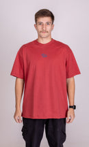 Camiseta Oversized "MARANATA" Vermelho
