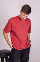 Camiseta Oversized "MARANATA" Vermelho