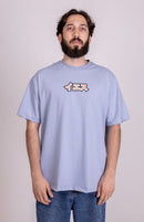 Camiseta Oversized "JESUS IN THE BOAT" Azul
