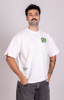 Camiseta Boxy "HOPE IN CHRIST" Off White