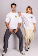Camiseta Boxy "HOPE IN CHRIST" Off White