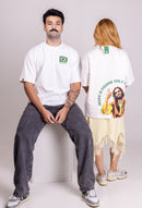 Camiseta Boxy "HOPE IN CHRIST" Off White