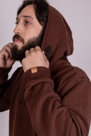 Moletom Regular "HIP HOPE" Marrom