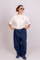 Camiseta Oversized "REFRESHES MY SOUL" Bege