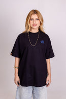 Camiseta Oversized "REFRESHES MY SOUL" Preta