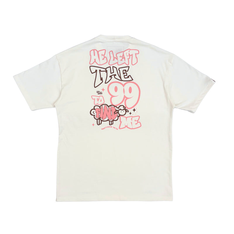 Camiseta "HE LEFT" Off-White