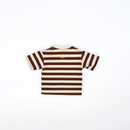 Camiseta Oversized Infantil BLESSED MARROM