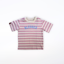 Camiseta Oversized Infantil BLESSED ROSA