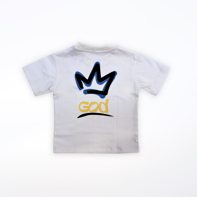 Camiseta Oversized Infantil GOD