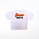 Camiseta Oversized Infantil JESUS SAVES