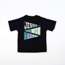 Camiseta Oversized Infantil JESUS WON