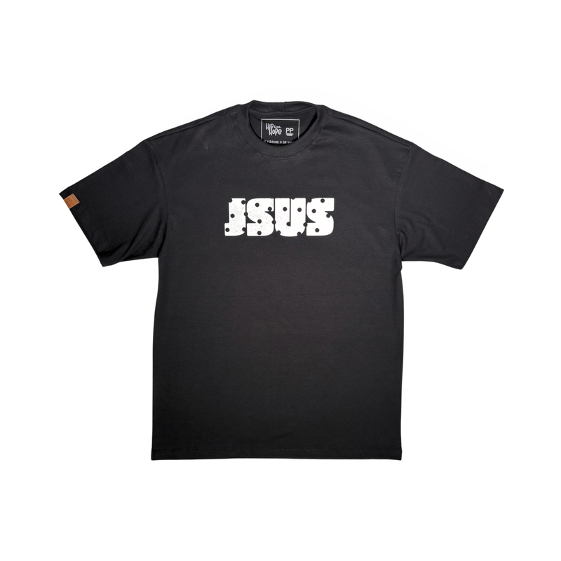 Camiseta Oversized "JSUS" Preto